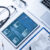 vital sign monitor in tablet PC, medical technology concept
