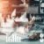 Big Data Technology for Business Finance Concept.
