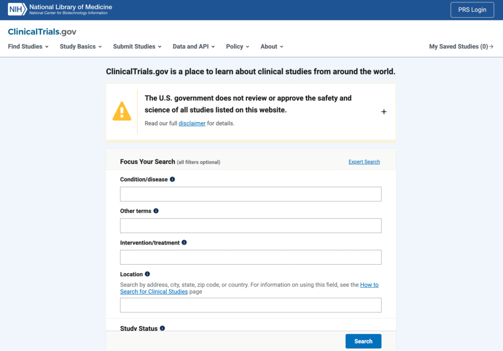 Clinical Trials.govとは